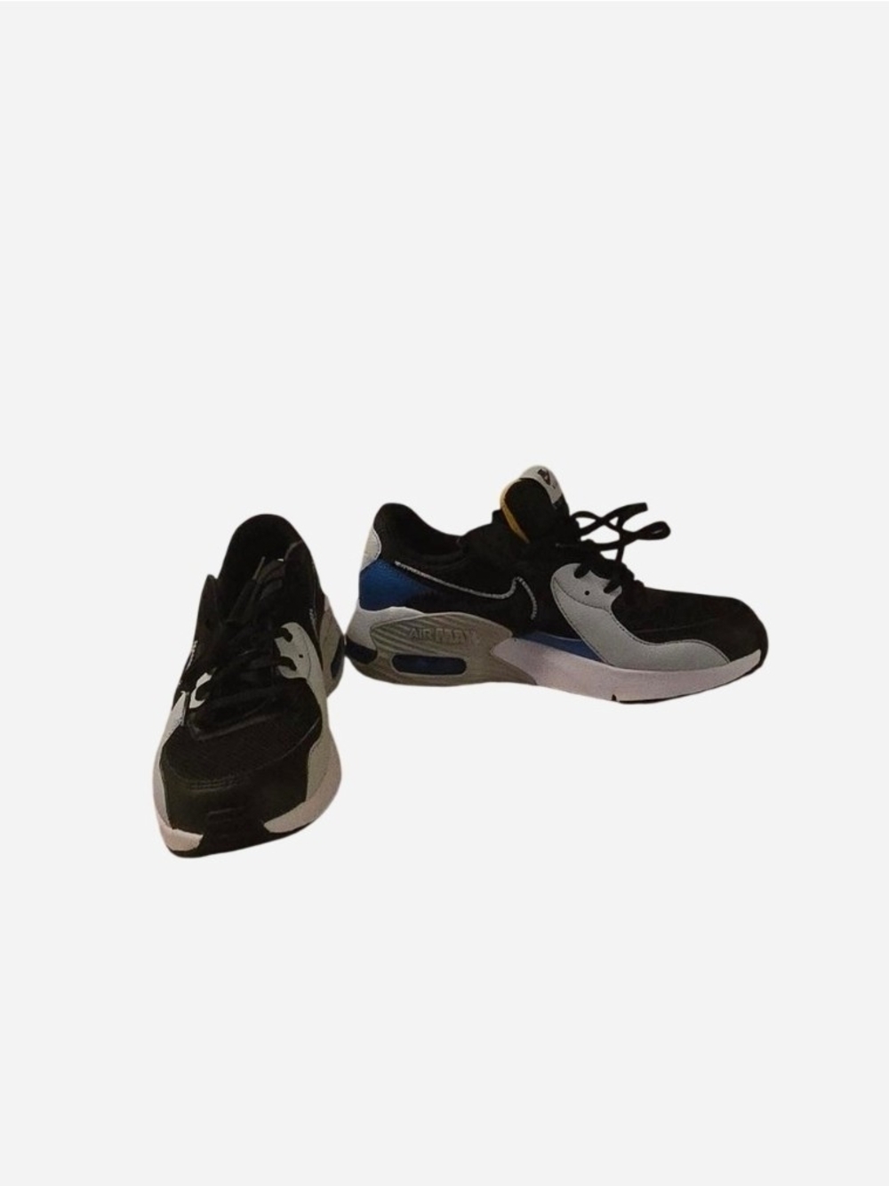 Nike Air Max Excee Men’s 7 DW3993-002 Black Blue White Yellow Sneakers